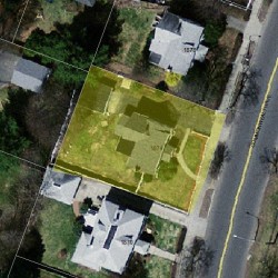 1874 Commonwealth Ave, Newton MA  02466-2408 aerial view