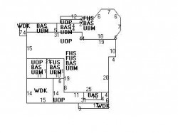 151 Mount Vernon St, Newton MA 02465-2516 floor plan