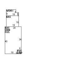 1381 Walnut St, Newton MA 02461-1851 floor plan