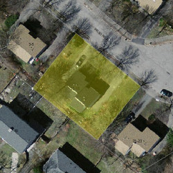 15 Wilson Cir, Newton MA  02461-1111 aerial view