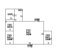33 Mason Rd, Newton MA 02459-1505 floor plan