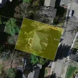 209 Country Club Rd, Newton MA 02459-3118 aerial view