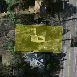 115 Parker St, Newton MA 02459-2545 aerial view