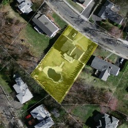 293 Hartman Rd, Newton MA 02459-2815 aerial view