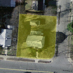 259 California St, Newton MA  02458-1050 aerial view