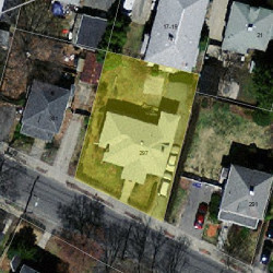 297 Derby St, Newton MA 02465-1047 aerial view