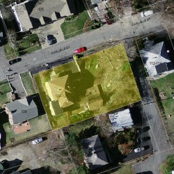 124 Carlisle St, Newton MA 02459-2309 aerial view