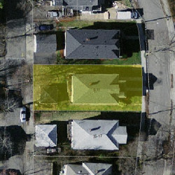 11 Westbourne Rd, Newton MA 02459-1617 aerial view
