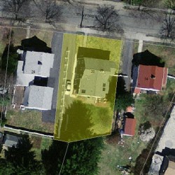 20 Staniford St, Newton MA  02466-1216 aerial view