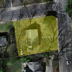 491 Chestnut St, Newton MA  02468-1220 aerial view