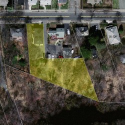 70 Auburndale Ave, Newton MA 02465-1420 aerial view