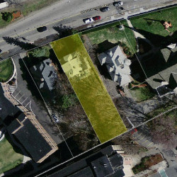 32 Commonwealth Ave, Newton MA 02459 aerial view