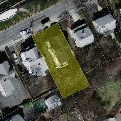 468 Albemarle Rd, Newton MA 02460-1361 aerial view