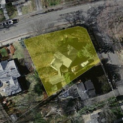 186 Newtonville Ave, Newton MA 02458-1831 aerial view