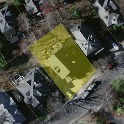 25 Chase St, Newton MA 02459-2213 aerial view