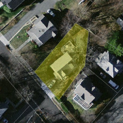 56 Ripley St, Newton MA 02459-2207 aerial view