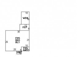 16 Melbourne Ave, Newton MA  02460-1222 floor plan