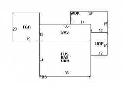 92 Cotton St, Newton MA 02458-2622 floor plan