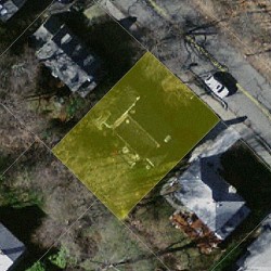 245 Cypress St, Newton MA 02459-2226 aerial view