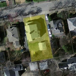 68 Erie Ave, Newton MA 02461-1514 aerial view