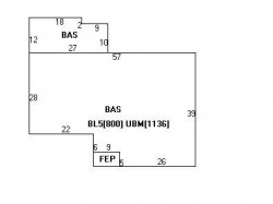 33 Sky View Cir, Newton MA 02459-3157 floor plan