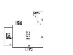 221 Waltham St, Newton MA 02465-1355 floor plan
