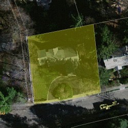 133 Franklin St, Newton MA  02458-2411 aerial view