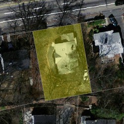 1118 Boylston St, Newton MA 02464-1015 aerial view