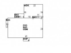 11 Fuller Ave, Newton MA  02465-1308 floor plan
