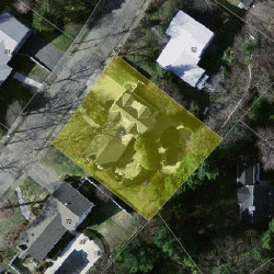 62 Sharpe Rd, Newton MA 02459-3054 aerial view