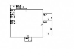 23 Cloverdale Rd, Newton MA 02459-2430 floor plan