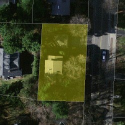 211 Parker St, Newton MA 02459-2550 aerial view