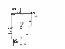 701 Beacon St, Newton MA 02459-1901 floor plan
