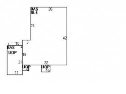 256 Pearl St, Newton MA 02458-1345 floor plan