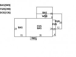 18 Antonellis Cir, Newton MA  02459-3724 floor plan