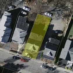 145 Pearl St, Newton MA 02458-1443 aerial view