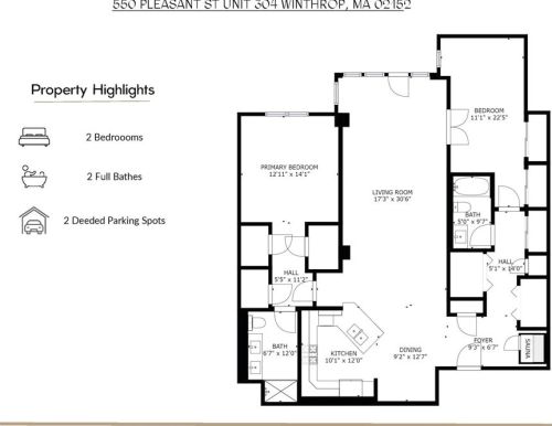 550 Pleasant St, Winthrop MA  02152-2780 exterior