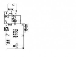 15 Church St, Newton MA  02458-2015 floor plan