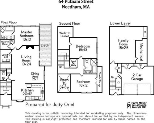 64 Putnam St, Needham MA 02494-2224 exterior