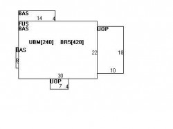 38 Jameson Rd, Newton MA  02458-2601 floor plan