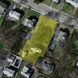 96 Fair Oaks Ave, Newton MA 02460-1153 aerial view