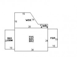 17 Prentice Rd, Newton MA  02459-1325 floor plan