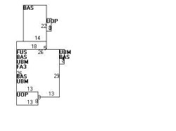 50 Brooks Ave, Newton MA 02460-1508 floor plan