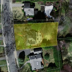 59 Ferncroft Rd, Newton MA 02468-1213 aerial view