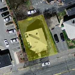 1113 Washington St, Newton MA 02465-2119 aerial view