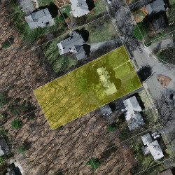 243 Upland Ave, Newton MA 02461-2002 aerial view