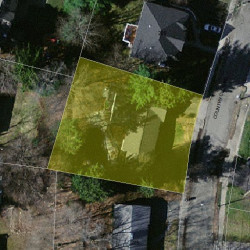 217 Country Club Rd, Newton MA  02459-3118 aerial view