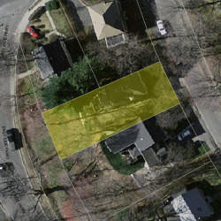 9 Lewis St, Newton MA 02458-1824 aerial view