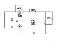 67 Paulson Rd, Newton MA 02468-1007 floor plan