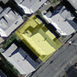 11 Murphy Ct, Newton MA 02458-1222 aerial view